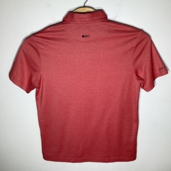 Black‎ Clover Mens Short Sleeve Golf Polo Red Size Large - Picture 3 of 6